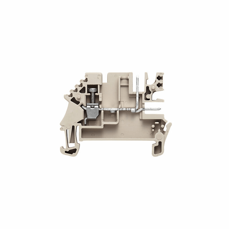 Weidmuller 1038900000 WDU 2.5/BLZ/7.62 Feed-through terminal Block 2.5 mm² 21.5 A 400 V, dark beige
