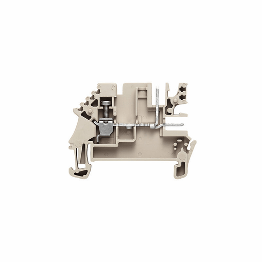 Weidmuller 1038900000 WDU 2.5/BLZ/7.62 Feed-through terminal Block 2.5 mm² 21.5 A 400 V, dark beige