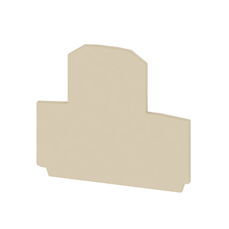 Weidmuller 1084000000 WAP WDK2.5/4 N End plate for terminals 60mmx1.5mm, dark beige