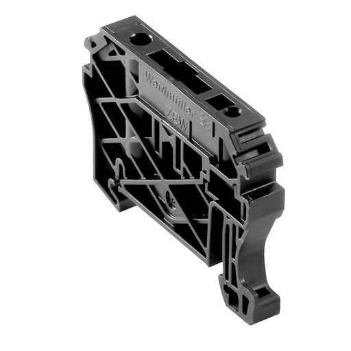 Weidmuller 1162610000 ZEW 35/2 SW End bracket TS 35 V-2 100°C, black