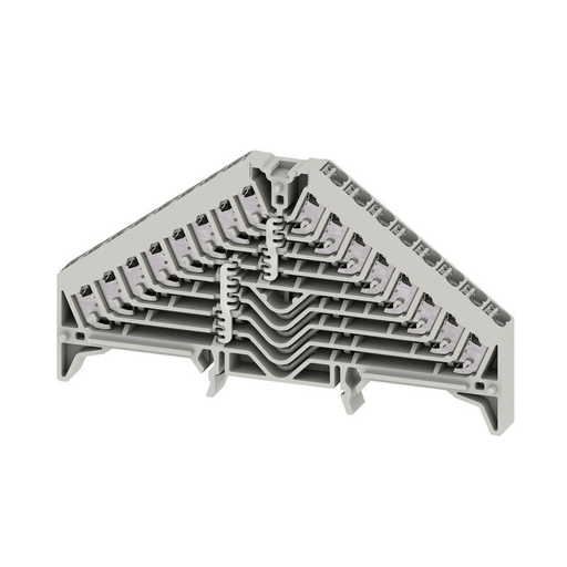 Weidmuller 1173870000 PPV 8 GR 35X7.5 DGR P-series Potential distributor 1.5 mm², grey