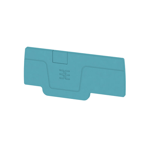 Weidmuller 1521520000 AEP 3C 2.5 BL End plate (terminals) 64.15 mm x 2.1 mm, blue