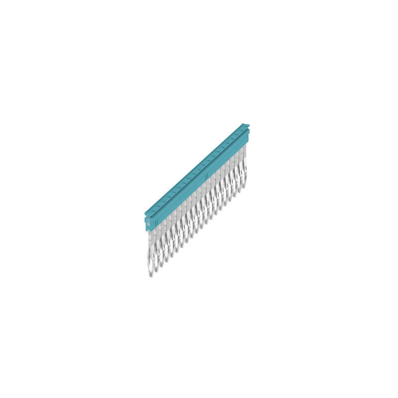 Weidmuller 1527890000 ZQV 2.5N/20 BL Cross-connector (terminal) 24A Number of poles: 20, blue