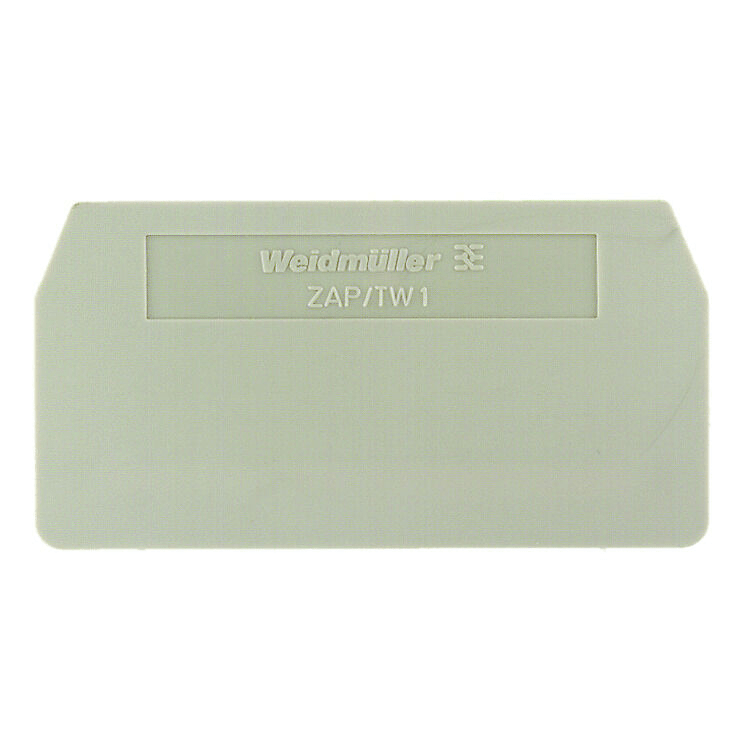 Weidmuller 1608740000 ZAP/TW 1 Z-series End plate