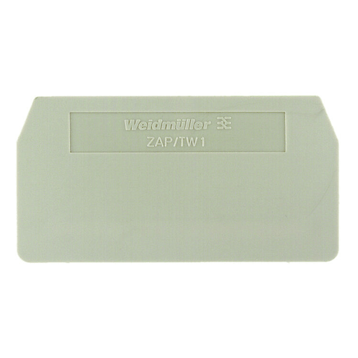 Weidmuller 1608740000 ZAP/TW 1 Z-series End plate