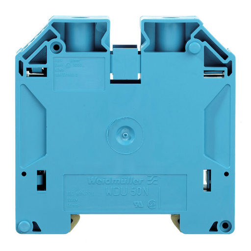 Weidmuller 1820850000 WDU 50N BL Feed-through terminal 50mm² 1000V 150A, blue