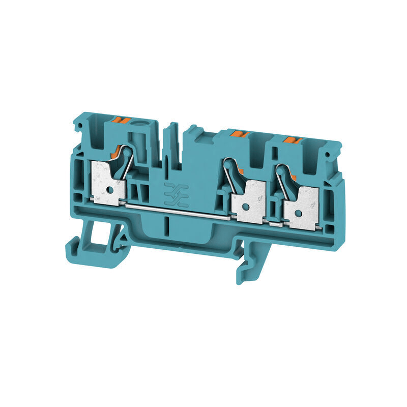 Weidmuller 2051280000 A3C 4 BL Feed-through terminal PUSH IN 4mm² 800V 32A, blue