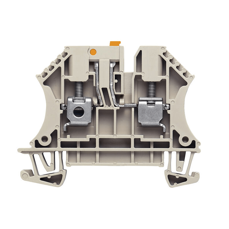 Weidmuller 7910180000 WTR 4 Test-disconnect terminal 4mm² 32A 500V, dark beige