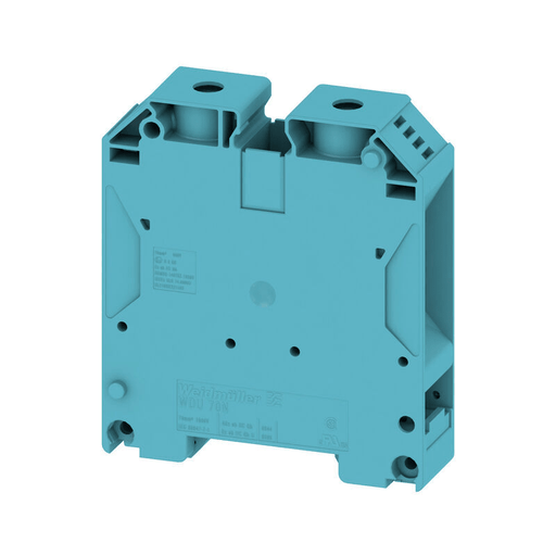 Weidmuller 9512420000 WDU 70N/35 BL Feed-through terminal 70mm² 1000V 192A, blue