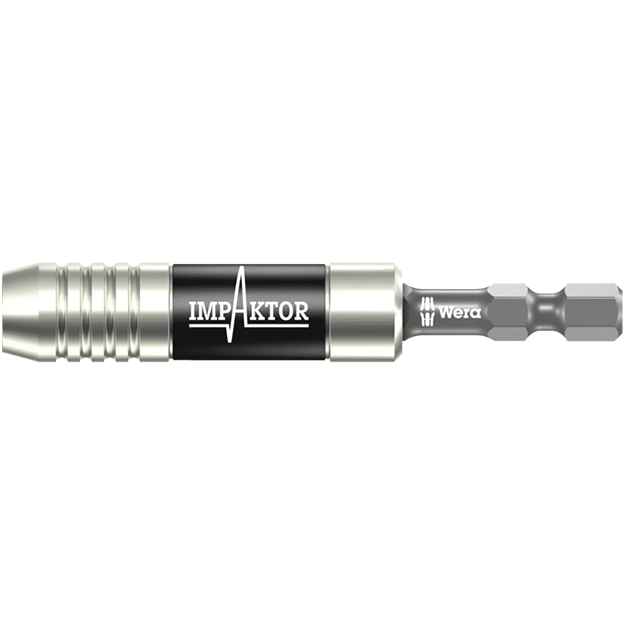 Wera 05057675001 897/4 Impaktor Bit Holder Retaining Ring Magnet 1/4' 75mm