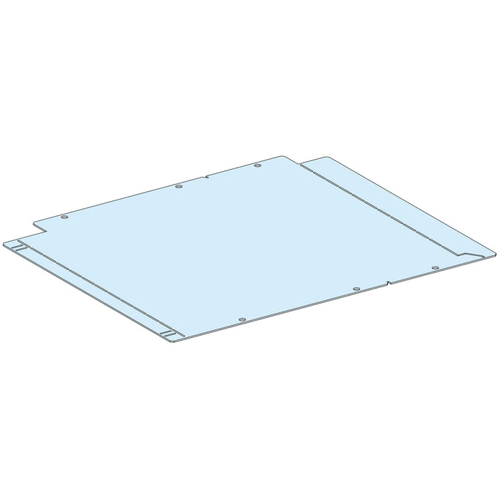 04915 Plain barrier for bottom horizontal busbars, W = 400 mm, D = 400 mm - Gabby Electric