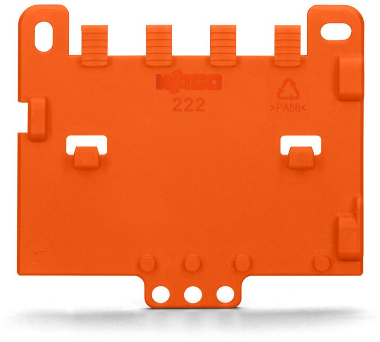 222-505 Strain relief plate for mounting carrier 221 or 222 series - set of 10