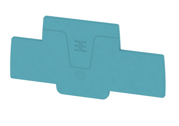 AEP 2T 2,5 BL A-series end plate, blue