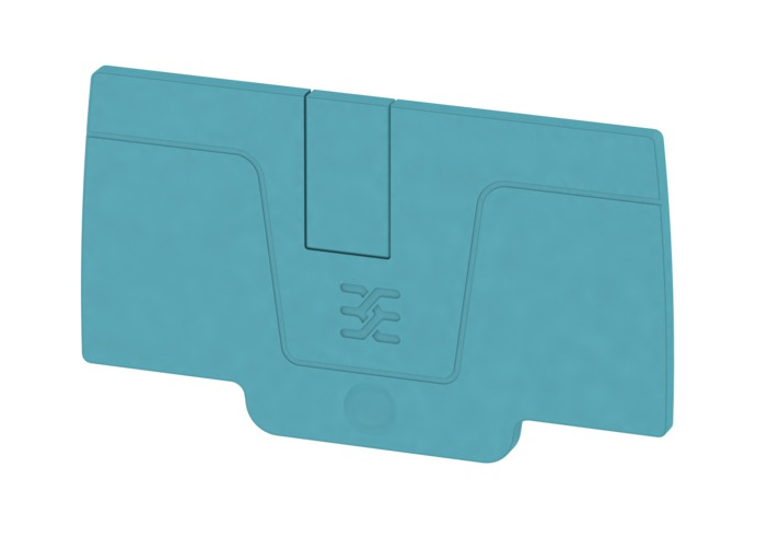 AEP 2C 6 BL A-series end plate, blue