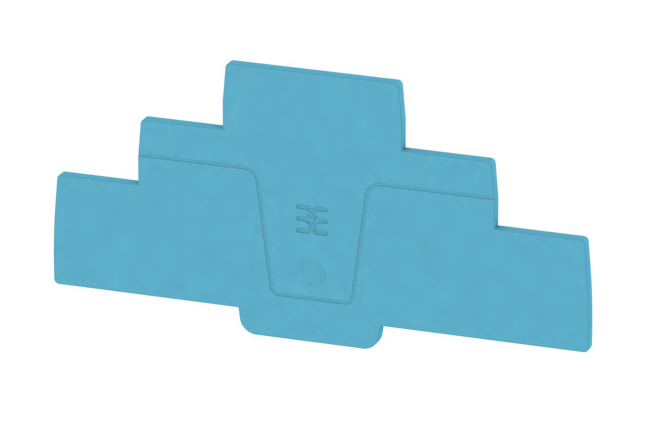 AEP 3T 2,5 BL A-series end plate, blue