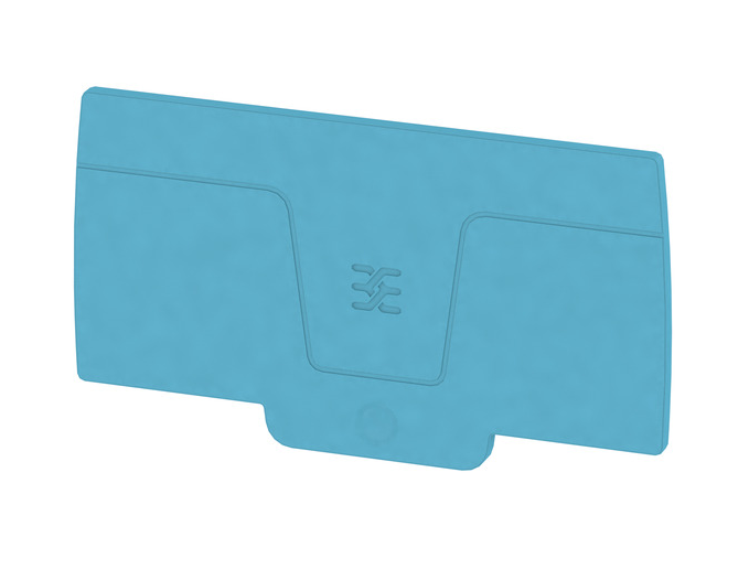 AEP 2C 10/16 BL A-series end plate, blue