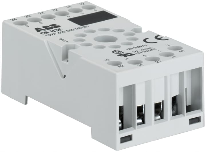 1SVR405660R0100 CR-U3E Socket for 3c/o CR-U relay