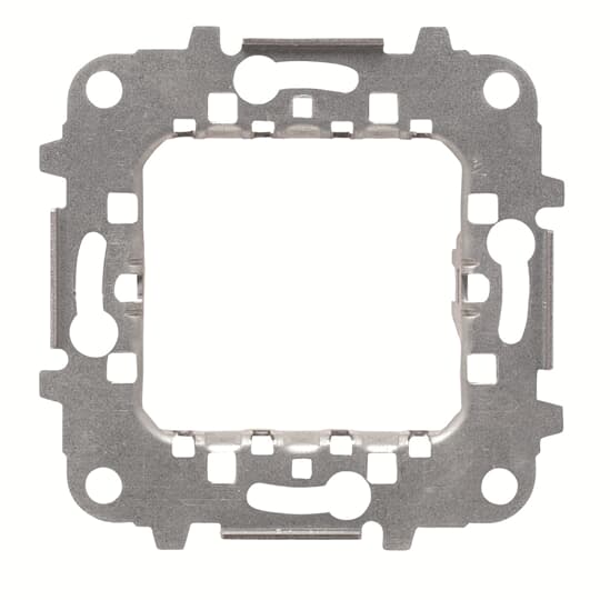 2CLA227190N1001 N2271.9 Mounting plate for European box 1 gang Stainless steel - Zenit
