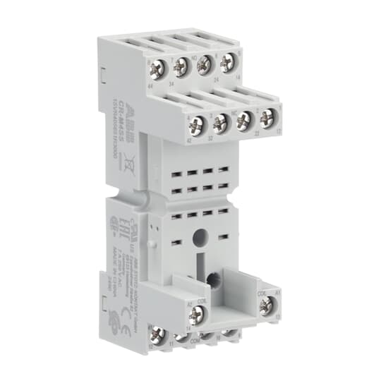 1SVR405651R3000 CR-M4SS Standard socket for 2c/o or 4c/o CR-M relay