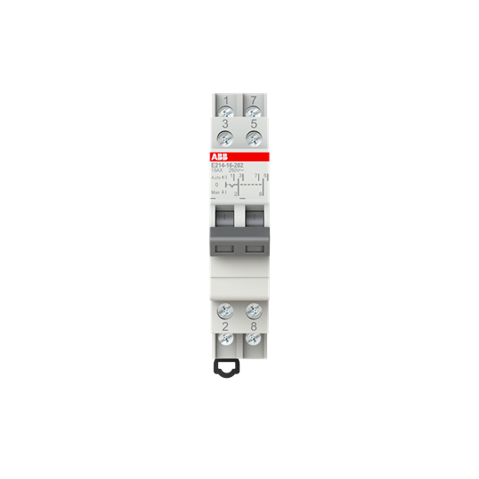2CCA703030R0001 E214-16-202Group Switch,16 A,acc. to EN 250 V AC,0NO,0NC,2CO, El. Color:Grey, MW:1