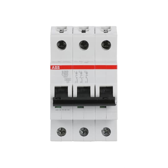 2CDS253001R0504 S203-C50 Miniature Circuit Breaker - 3P - C - 50 A