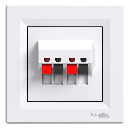 EPH5700121 Asfora, loudspeaker socket, white - Gabby Electric