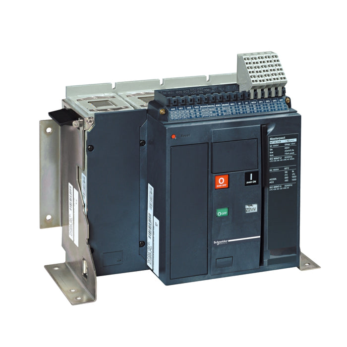 48089 Circuit breaker frame, MasterPact NW32H2a, 3200A, 85kA/440VAC 50/60Hz (Icu), 4 poles, fixed, without control unit