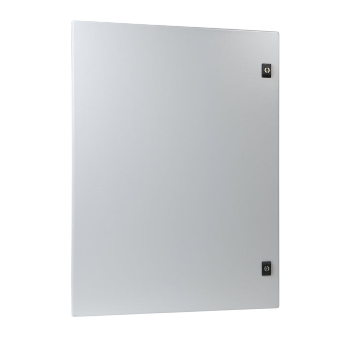 NSYDCRN65 Plain door Spacial CRN H600xW500 RAL 7035, with lock