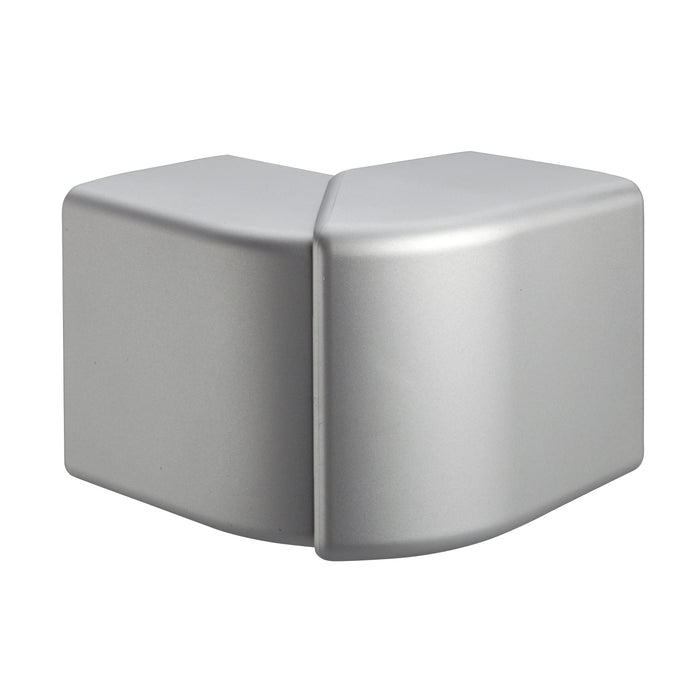 ISM10152 OptiLine 45 - external corner - PC/ABS - aluminium metallic