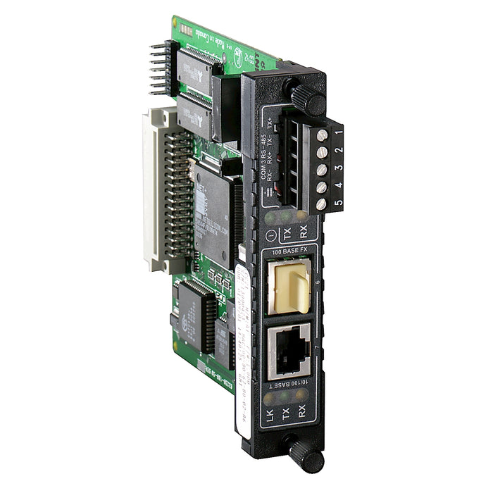 ECC21 Ethernet communication card - 10/100 Mbits/s copper or 100 Mbits/s fiber-optic