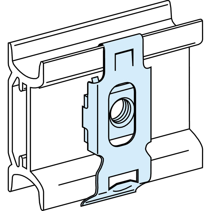 03164 20 M4 CLIP-NUTS MOD.DEV.RAILS