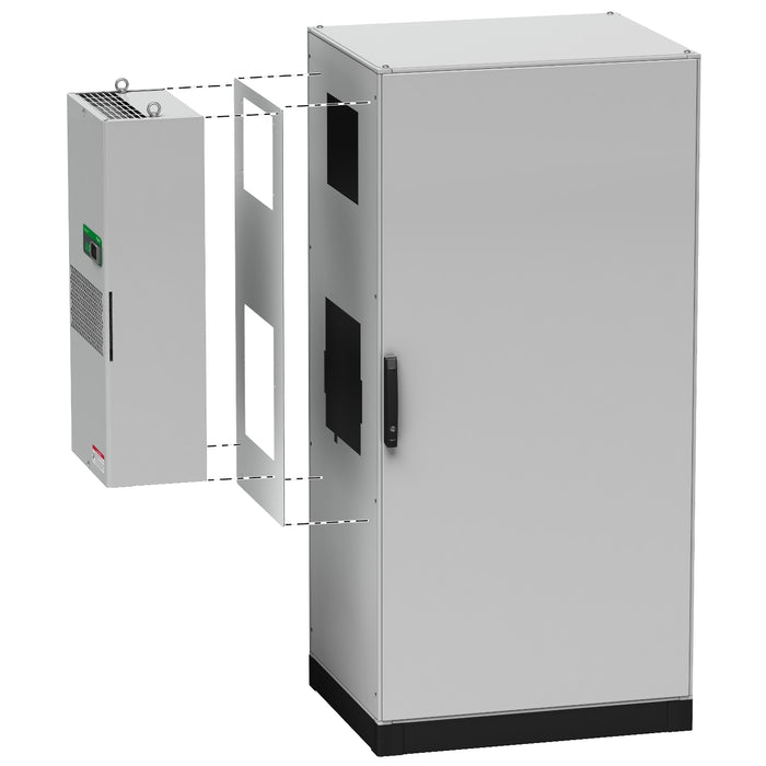 NSYCURFT1K6T2K retrofit panel for side cooling unit - 1k6 to 2kW - NSYCU.1400W.1650W.1800W