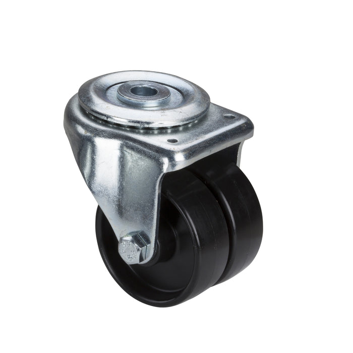 NSYSW 4 enclosure casters double roller - maximum load: 160kg per caster - 92 mm