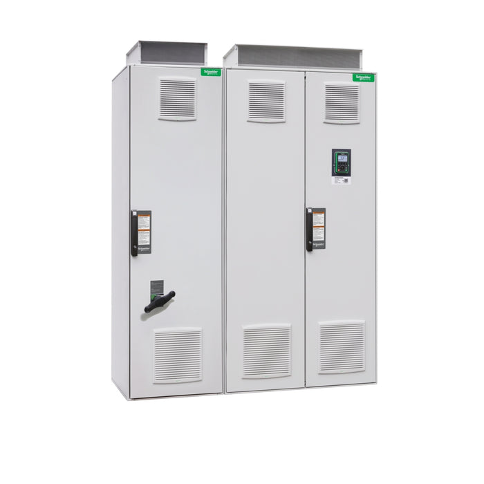 ATV680C50Q4X1 Variable speed drive, Altivar Process ATV600, Low Harmonic System ATV680, 500/400 kW, 400 V, IP23