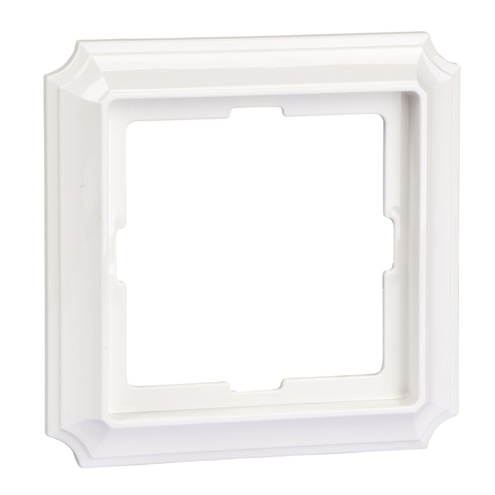 MTN483119 Antique frame, 1-gang, polar white