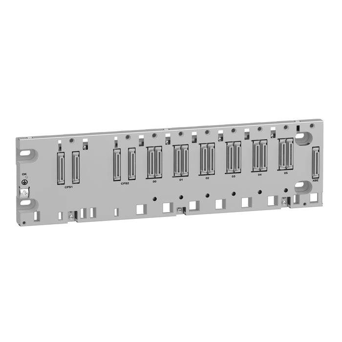 BMEXBP0602H rack X80 - 6 slots - Redundant PS - Ethernet backplane, severe