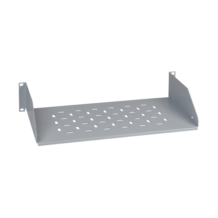 NSYBF2U40P 19" fixed shelf 2U on 2 uprights D400 with permissive load 20Kg