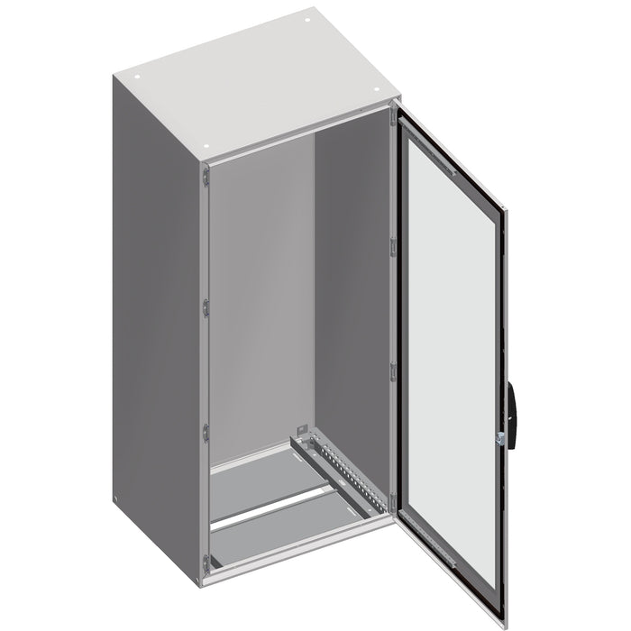 NSYSM20850T Spacial SM compact enclosure with glazed door - 2000x800x500 mm