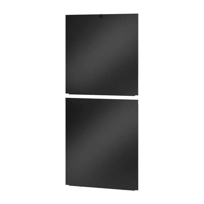 ER7SIDE4810 Easy Rack Side Panel 48U/1000mm Deep Split Side Panels Black Qty 2