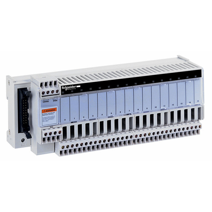 ABE7S16E2M0 sub-base - soldered solid state output relay ABE7 - 16 inputs - 230 V AC