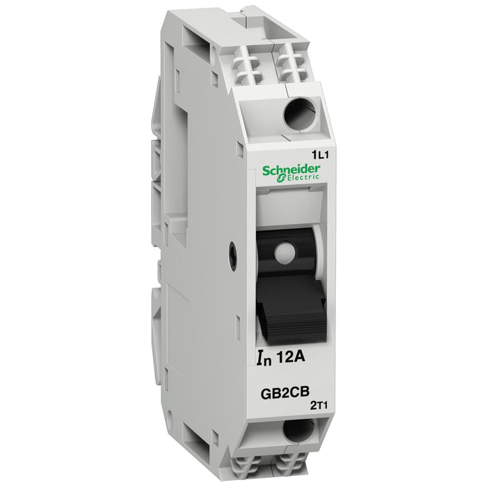 GB2CB14 Thermal magnetic circuit breaker, TeSys GB2, 1P, 8 A, Icu 1.5 kA@240 V