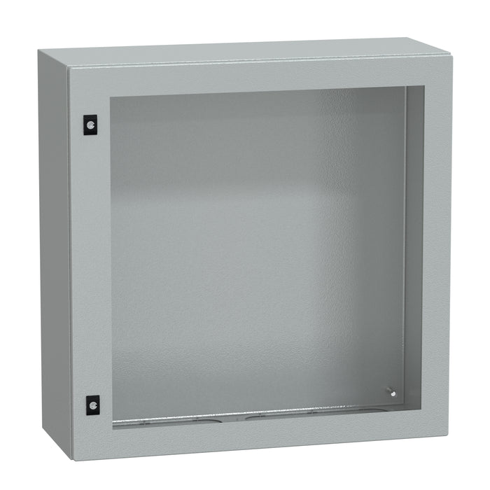 NSYCRN88300T Spacial CRN tspt door w/o mount.plate. H800xW800xD300 IP66 IK08 RAL7035