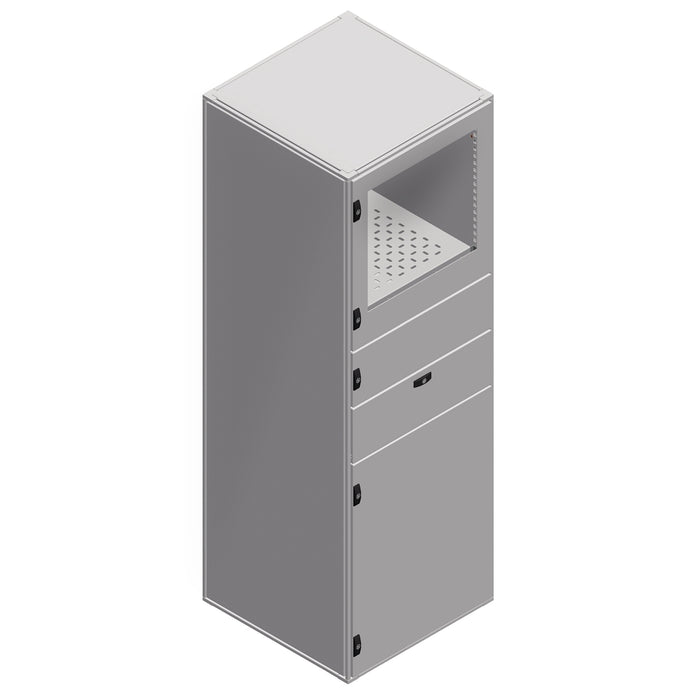 NSYSF16660PC Spacial SF PC rack enclosure - assembled - 1600x600x600 mm