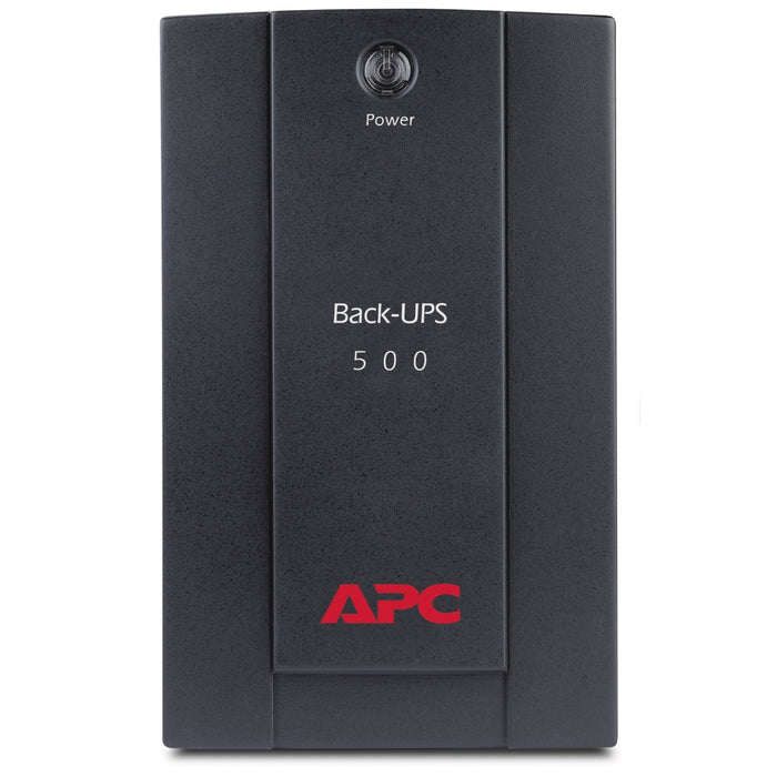 BX500CI APC Back-UPS, 500VA, Tower, 230V, 3x IEC C13 outlets, AVR