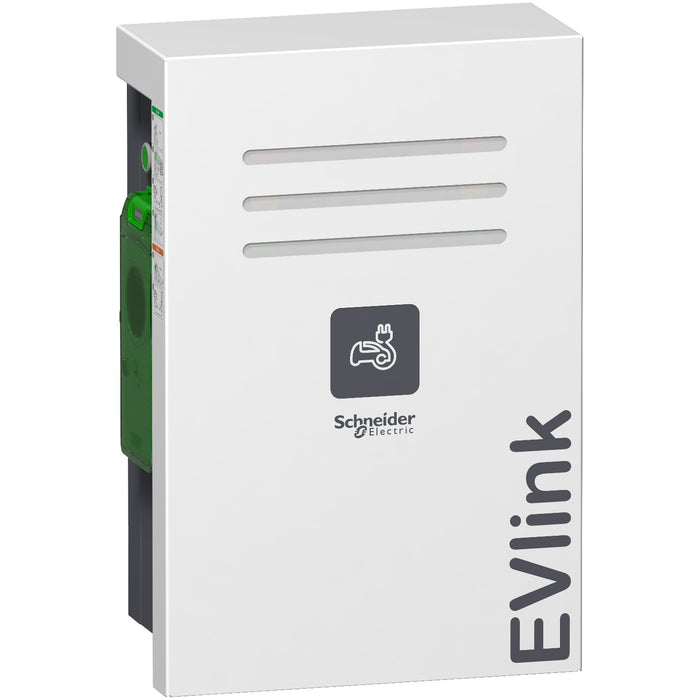 EVW2S7P44 EVlink PARKING Wall Mounted 7KW 2xT2 With Shutter EV CHARGING STATION