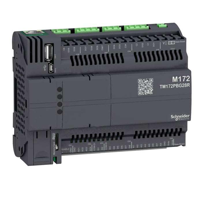 TM172PBG28R Modicon M172 Performance Blind 28 I/Os, Ethernet, Modbus