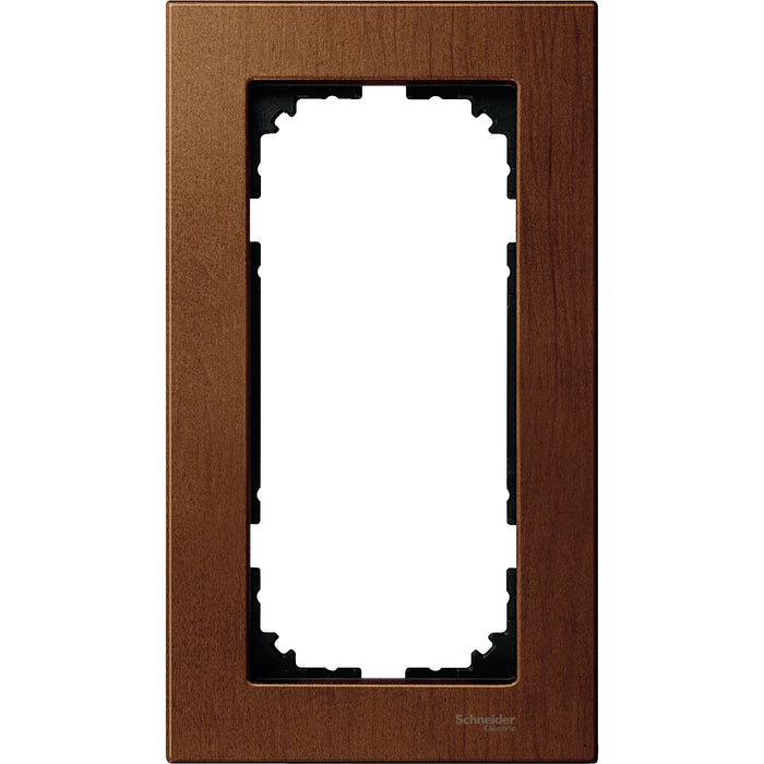 MTN4058-3472 Cover frame, Merten M-Elegance wood, 1 gang, cherry wood