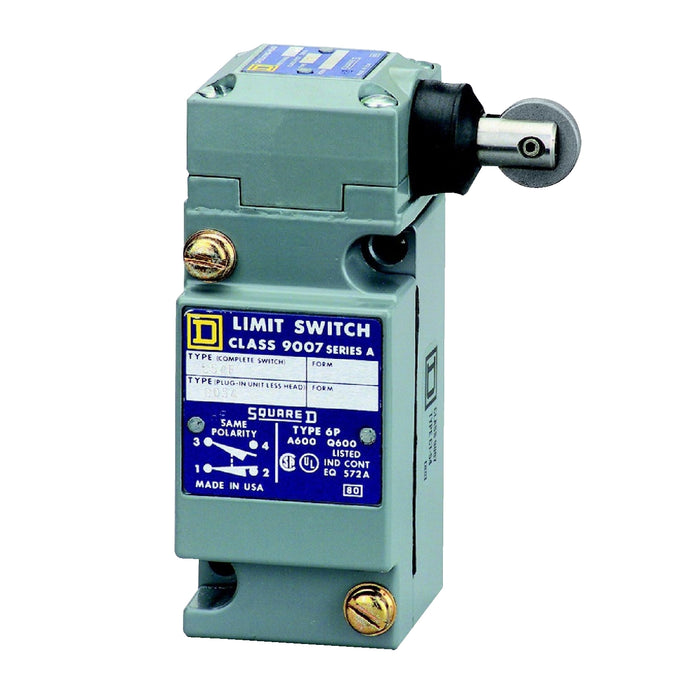 9007C62F Limit switch, 9007, 600 V 10amp c +options