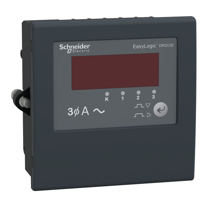 METSEDM3110 EasyLogic - Digital Panel Meter DM3000 - Ampermeter - three phases