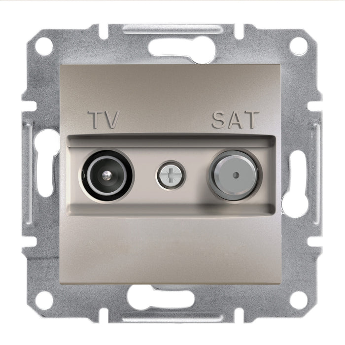 EPH3400269 Asfora, TV-SAT intermediate socket, 4dB, bronze